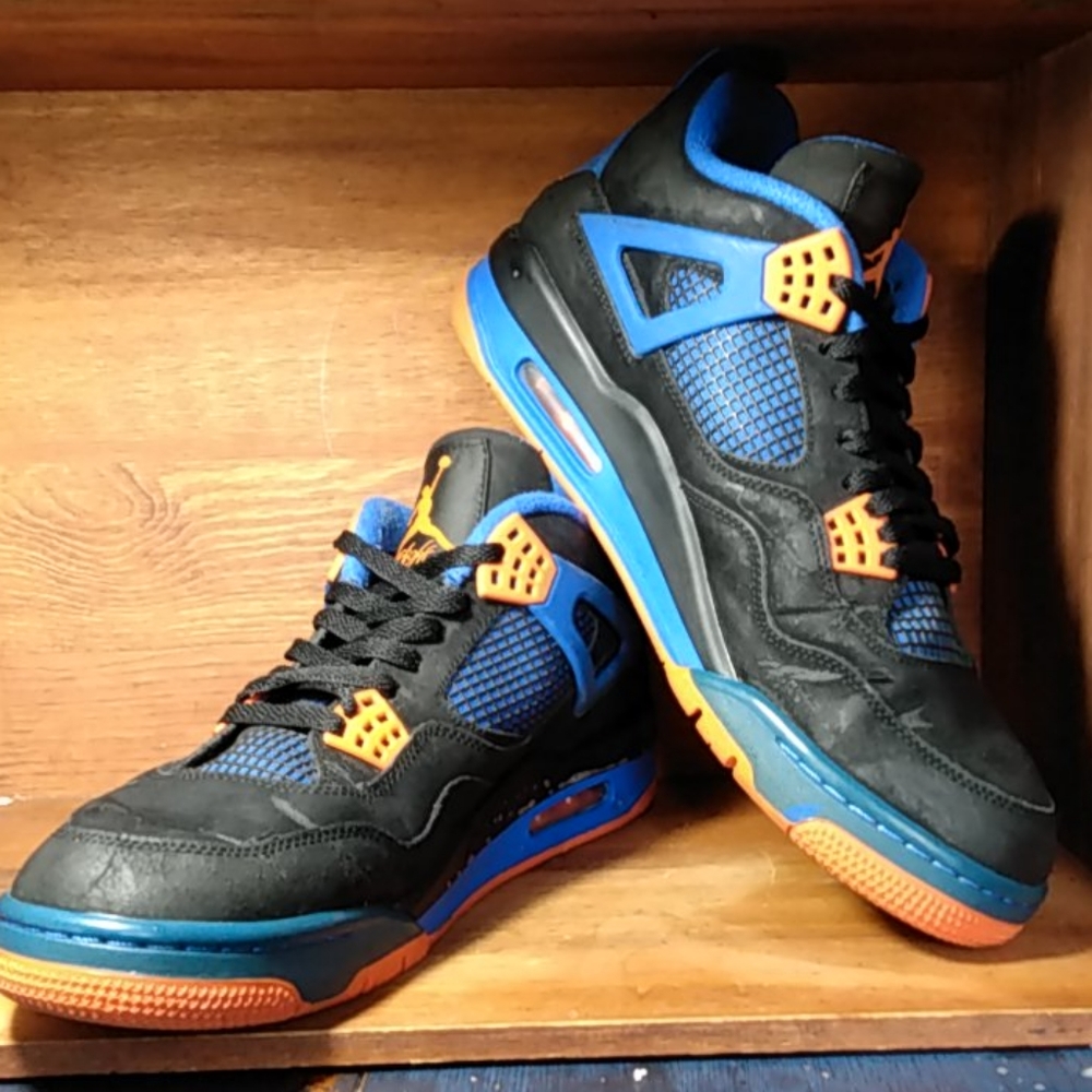 Nike Air Jordan IV 4 Retro Cavs Knicks 12 - Picture 6 of 8